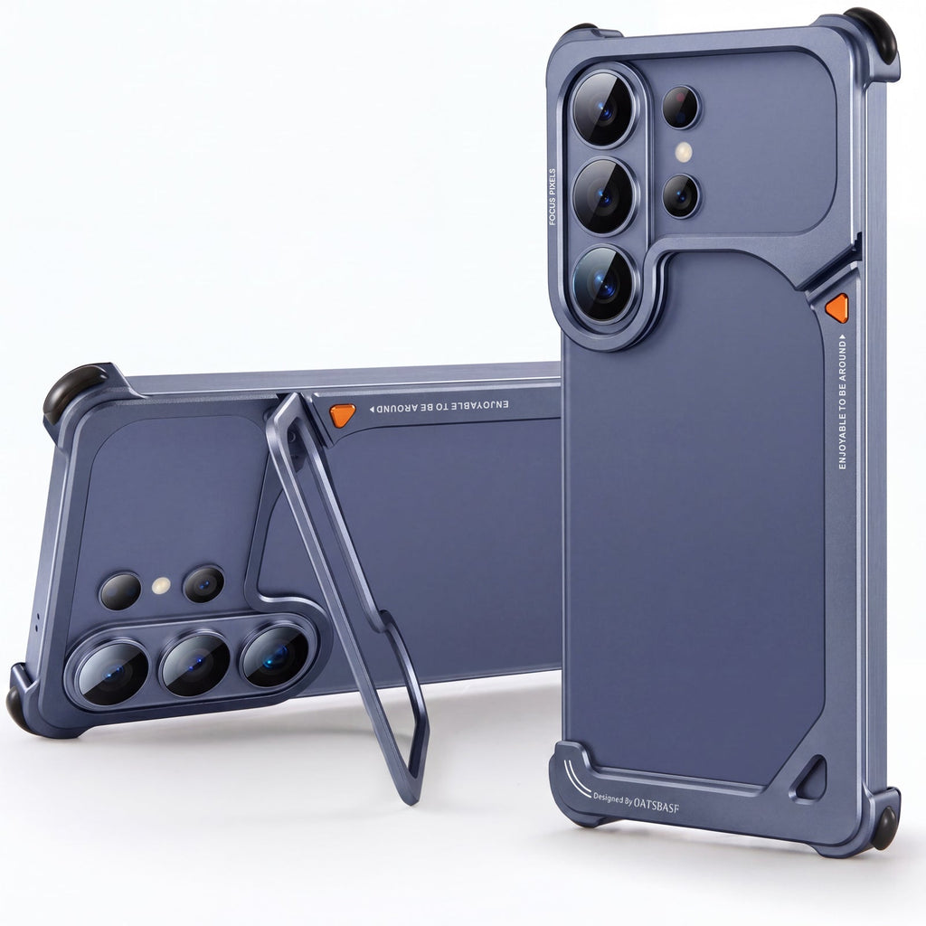 Metal "9" Shape Armor Case for Samsung Galaxy S26 Ultra