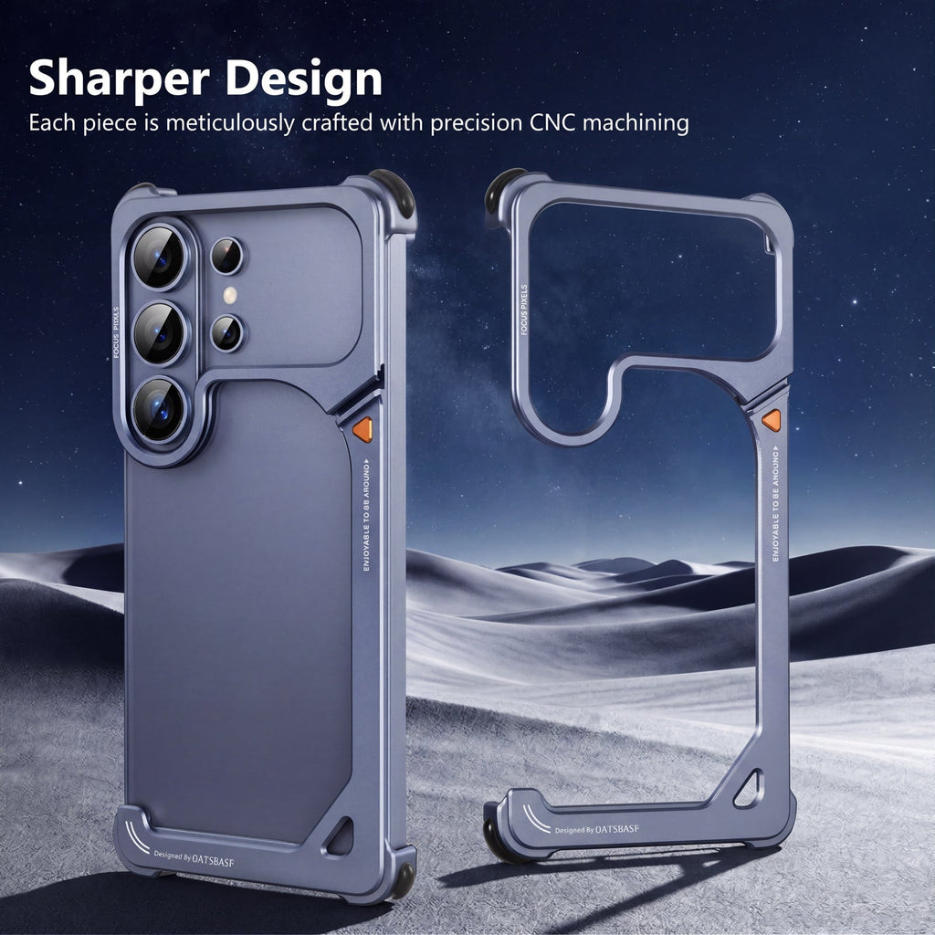 Metal "9" Shape Armor Case for Samsung Galaxy S26 Ultra