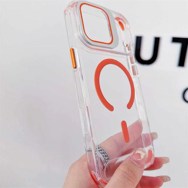 Magnetic Transparent Phone Case for Apple iPhone