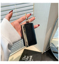 Women's Foldable Keychain Roll-Up Nylon Tote Bag