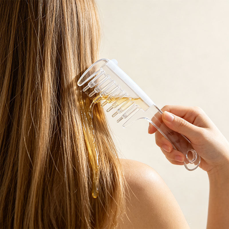 Hair Oil Applicator Comb Scalp Liquid Guide