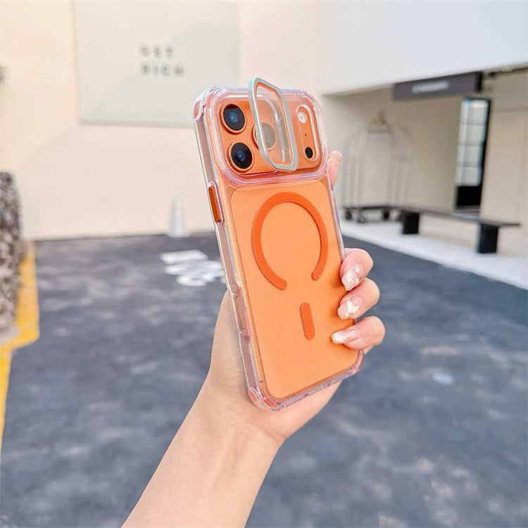 Magnetic Transparent Phone Case for Apple iPhone