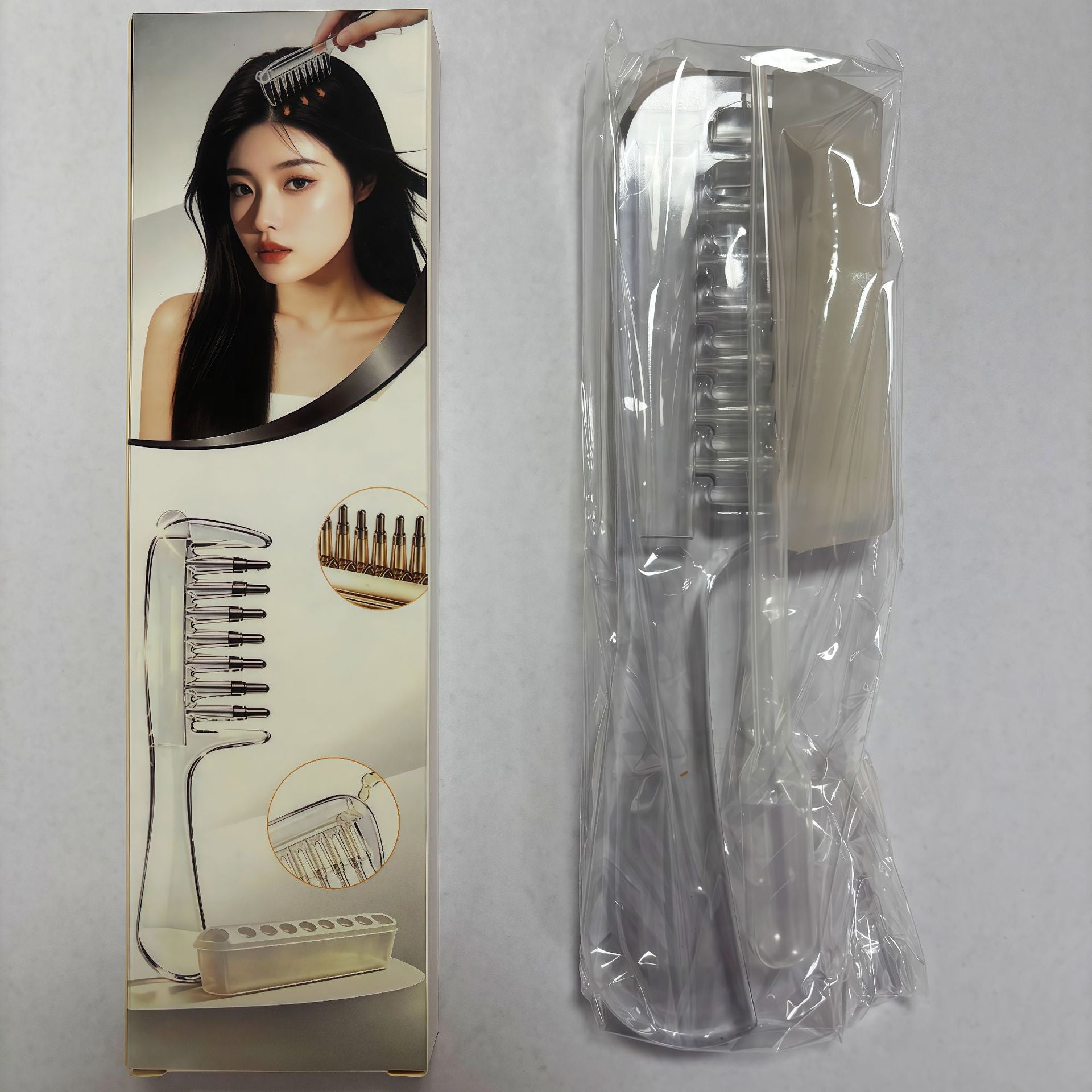 Hair Oil Applicator Comb Scalp Liquid Guide