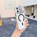 Magnetic Transparent Phone Case for Apple iPhone