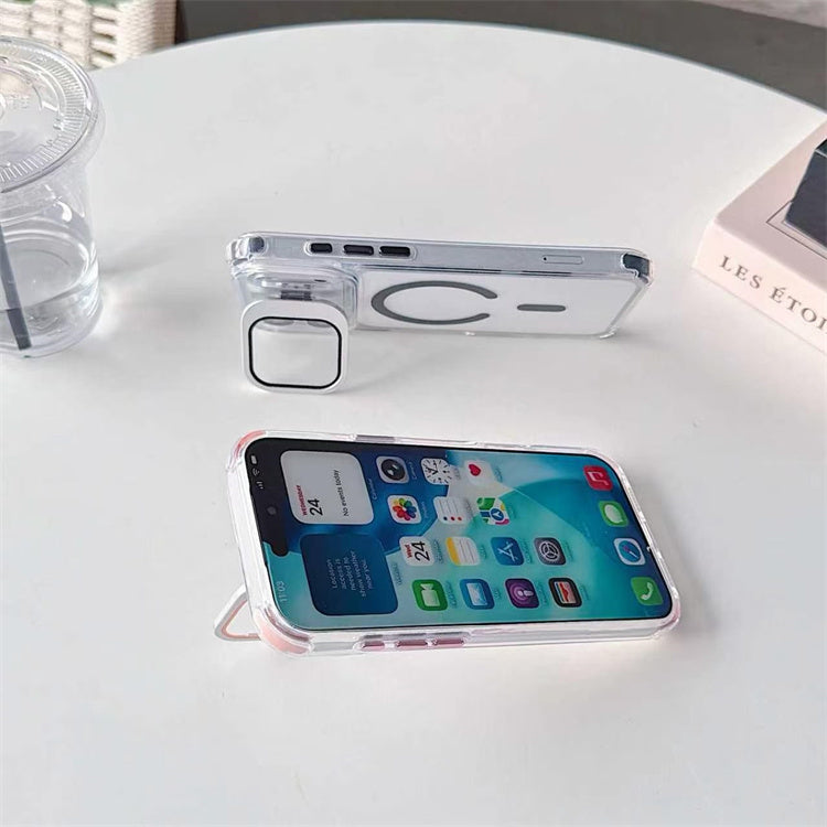 Magnetic Transparent Phone Case for Apple iPhone