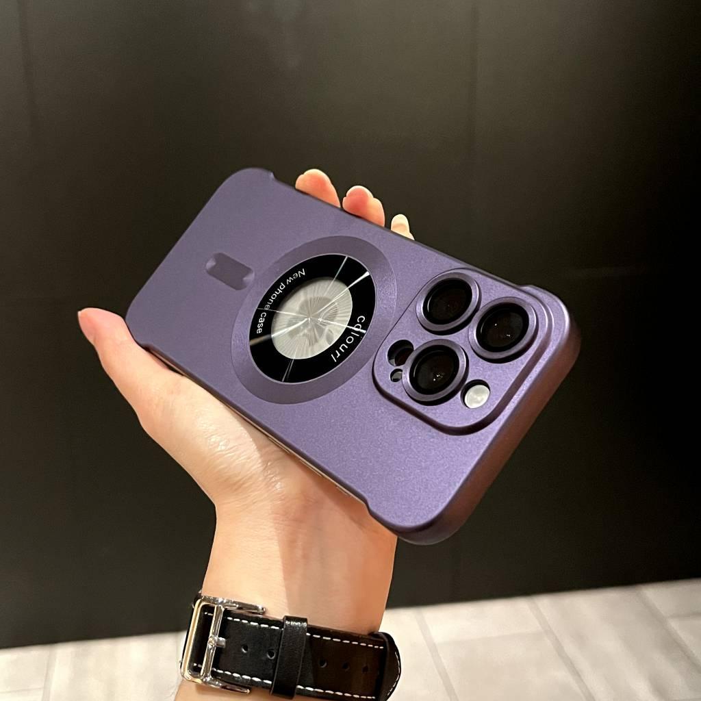 Magnetic Charging Phone Case Anti Scratch Protect Back Cover For iPhone - Image 8