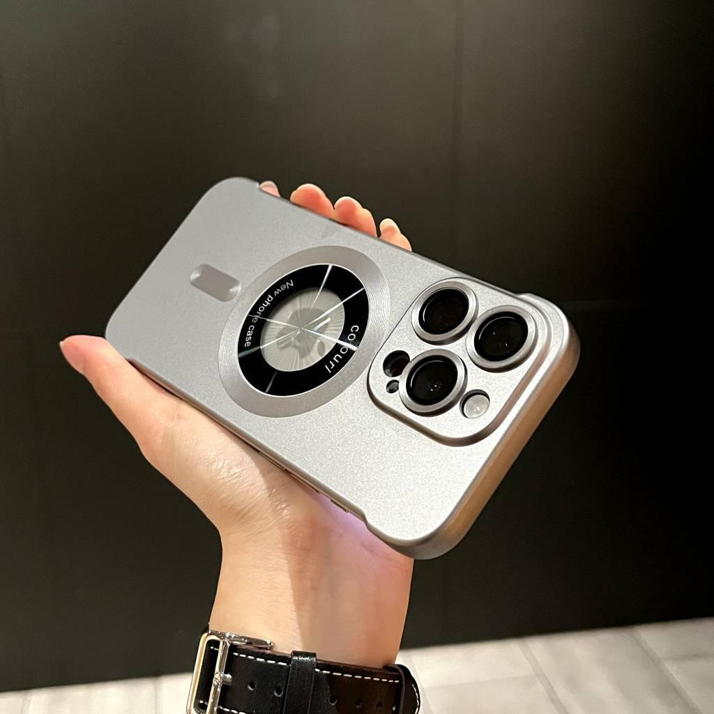 Magnetic Charging Phone Case Anti Scratch Protect Back Cover For iPhone - Image 7