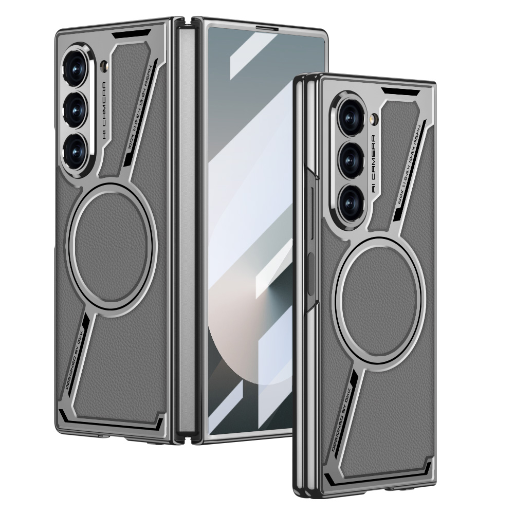 Hot Sale Shockproof Electroplated Soft TPU PU Leather Phone Case For Samsung Galaxy S23 Ultra S24Ultra Z Fold 6 Fold 5 IPhone 16