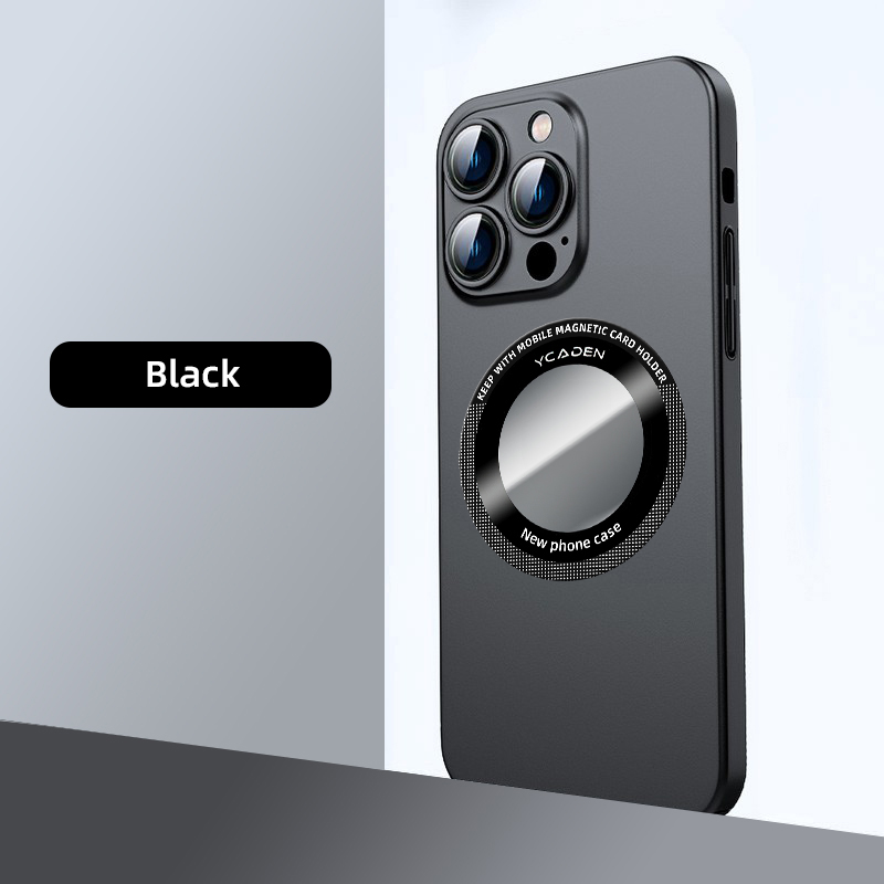 Luxury Camera Lens Glass Hard Magnetic Phone Cover for iPhone - Image 7