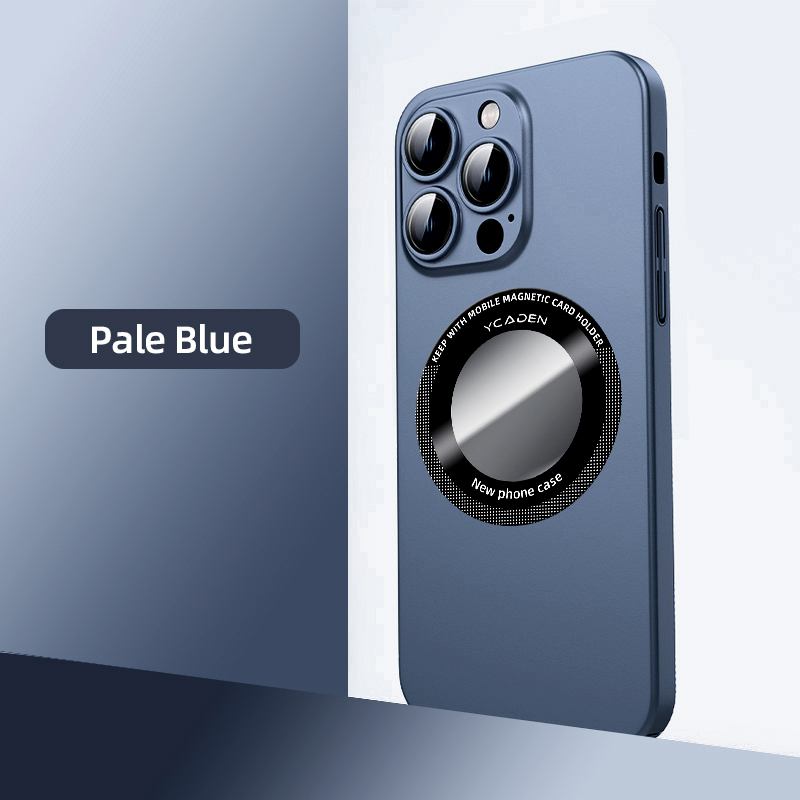 Luxury Camera Lens Glass Hard Magnetic Phone Cover for iPhone - Image 8