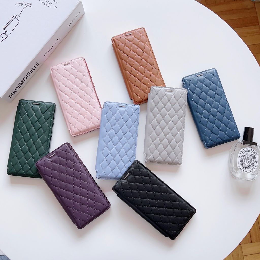 For Samsung Galaxy S24 FE S23 S25 Ultra Case S22 Plus Magnetic Case RFID Blocking Card Holder Leather Phone Cover