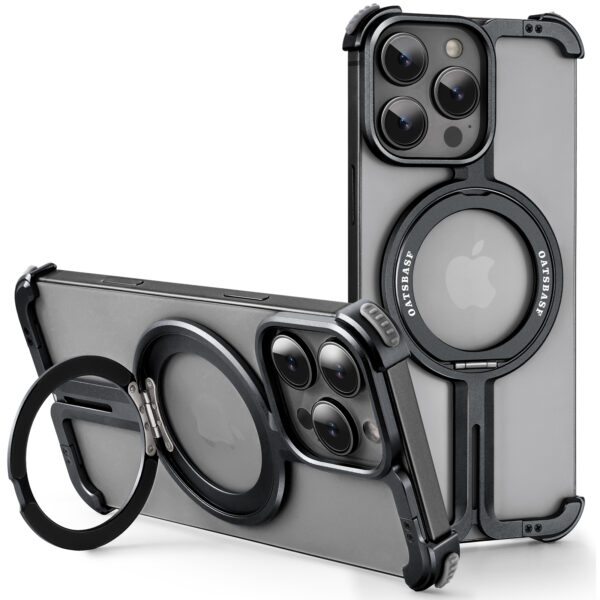 Pi Case 360 Degree Rotatable Ring Stand for iPhone 16pro max,for iPhone 16Pro, Shock Proof