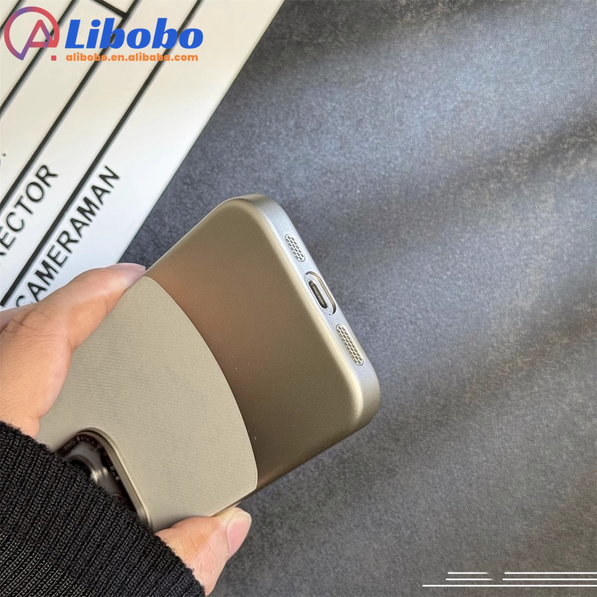 Luxury Splicing Chorionic Hard PC Phone Case For iPhone 16 15 14 Plus 13 12 Pro Max Metal Lens Protection Matte Shockproof Cover