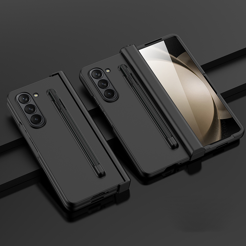 New Built-in HD Screen Protector Hinged Phone Cases For Samsung Z Fold 6 5 Folding Mobile Phone Covers for Galaxy Z fold6 Fold5