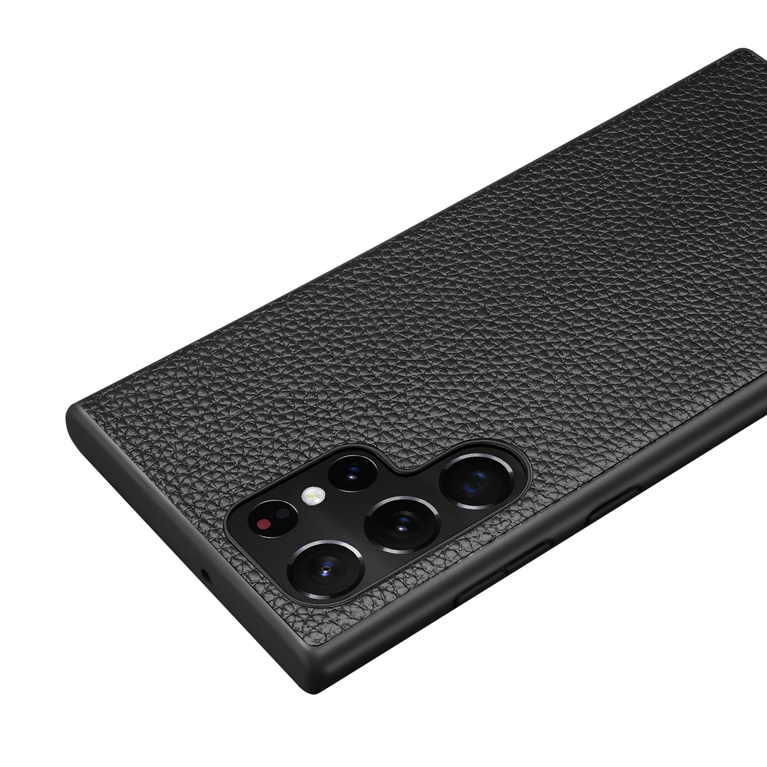 Top Selling real leather case for Samsung Galaxy S25 Ultra PLUS Litchi Leather Back Phone Case