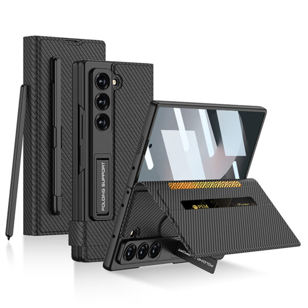 Caseme Flip Leather Case for Samsung Galaxy S24 Ultra S23 Fold 6 Fold 5 Kickstand Wallet Case for Samsung Z Fold 6 5 4 3