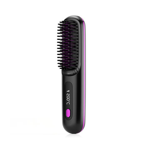 Portable Negative Ion Liquid Crystal Hair Straightening Comb