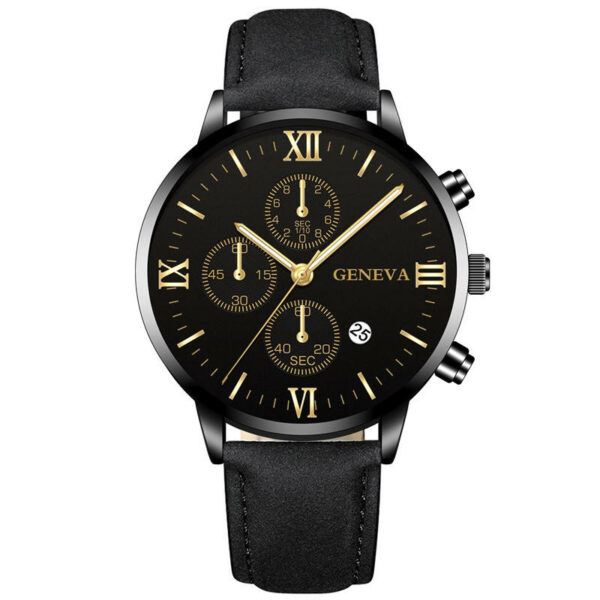 Casual Men's Watches With Calendar, Wholesale Belt Student Watches for Men
