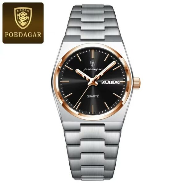 POEDAGAR Luxury Watch for Woman Ladi Elegant Quartz Waterproof